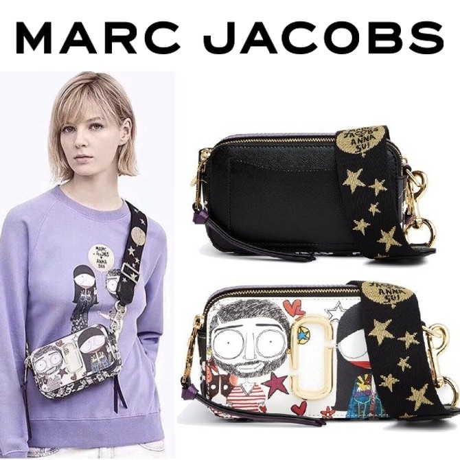 Túi đeo chéo nữ Marc Jacobs da thật | Túi xách Anna Sui Crossbody Snapshot Camera bag mẫu mới nhất 13